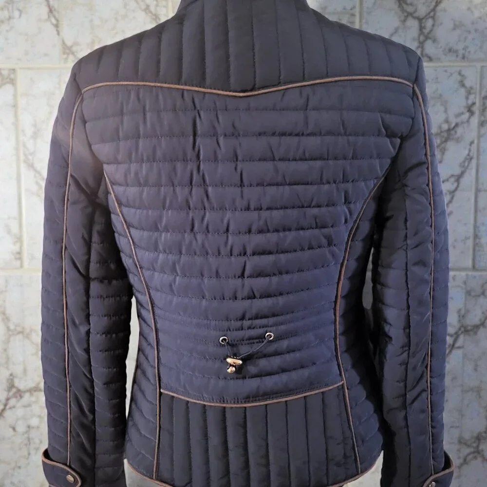 Daisy women’s quilted, lightweight warm jacket‎ in size L, Navy blue